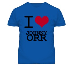 Johnny Orr Kansas Sports I Love Heart T Shirt