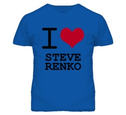 Steve Renko Kansas Sports I Love Heart T Shirt