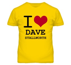Dave Stallworth Kansas Sports I Love Heart T Shirt