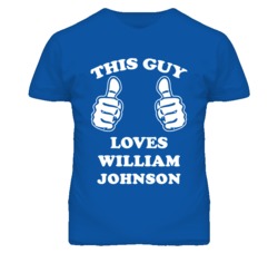 William Skinny Johnson Kansas Sports This Guy Loves T Shirt