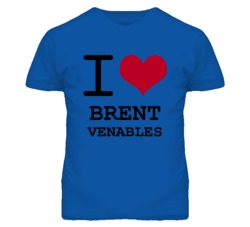 Brent Venables Kansas Sports I Love Heart T Shirt