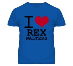 Rex Walters Kansas Sports I Love Heart T Shirt