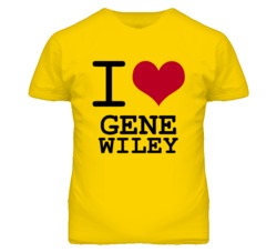 Gene Wiley Kansas Sports I Love Heart T Shirt