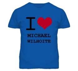 Michael Wilhoite Kansas Sports I Love Heart T Shirt