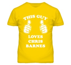 Chris Barnes Kansas Sports This Guy Loves T Shirt
