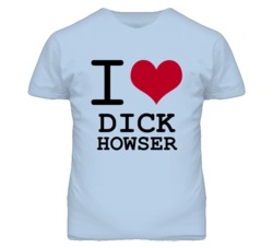 Dick Howser Kansas Sports I Love Heart T Shirt