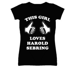 Harold Tom Sebring Kansas Sports This Girl Loves T Shirt