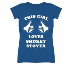 Stewart Smokey Stover Kansas Sports This Girl Loves T Shirt