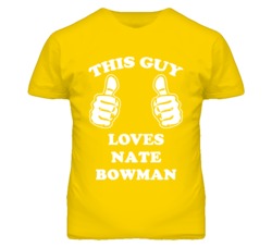Nate Bowman Kansas Sports This Guy Loves T Shirt