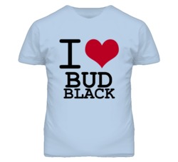 Bud Black Kansas Sports I Love Heart T Shirt