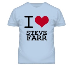 Steve Farr Kansas Sports I Love Heart T Shirt