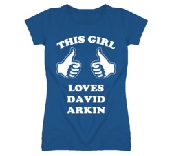 David Arkin Kansas Sports This Girl Loves T Shirt