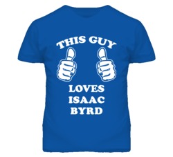 Isaac Byrd Kansas Sports This Guy Loves T Shirt