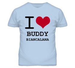 Buddy Biancalana Kansas Sports I Love Heart T Shirt