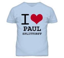 Paul Splittorff Kansas Sports I Love Heart T Shirt