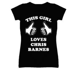 Chris Barnes Kansas Sports This Girl Loves T Shirt