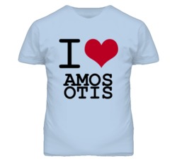 Amos Otis Kansas Sports I Love Heart T Shirt