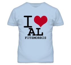 Al Fitzmorris Kansas Sports I Love Heart T Shirt