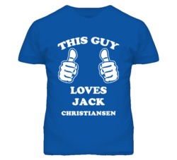 Jack Christiansen Kansas Sports This Guy Loves T Shirt
