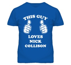 Nick Collison Kansas Sports This Guy Loves T Shirt