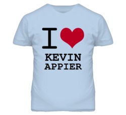 Kevin Appier Kansas Sports I Love Heart T Shirt