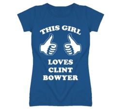 Clint Bowyer Kansas Sports This Girl Loves T Shirt