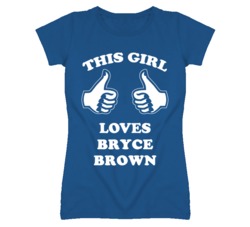 Bryce Brown Kansas Sports This Girl Loves T Shirt