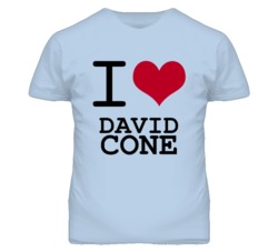 David Cone Kansas Sports I Love Heart T Shirt