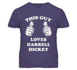 Darrell Dickey Kansas Sports This Guy Loves T Shirt