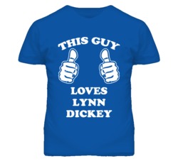 Lynn Dickey Kansas Sports This Guy Loves T Shirt