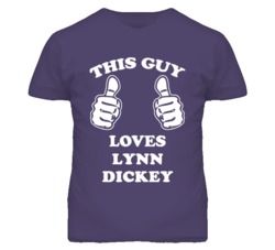 Lynn Dickey Kansas Sports This Guy Loves T Shirt