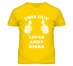 Andy Dirks Kansas Sports This Guy Loves T Shirt