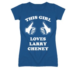 Larry Cheney Kansas Sports This Girl Loves T Shirt