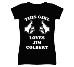 Jim Colbert Kansas Sports This Girl Loves T Shirt
