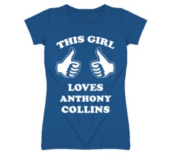 Anthony Collins Kansas Sports This Girl Loves T Shirt