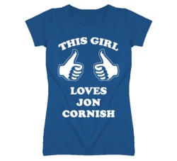 Jon Cornish Kansas Sports This Girl Loves T Shirt