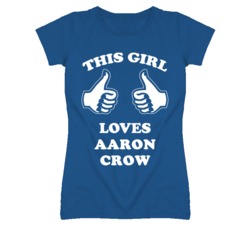 Aaron Crow Kansas Sports This Girl Loves T Shirt