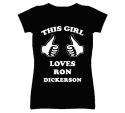 Ron Dickerson Kansas Sports This Girl Loves T Shirt