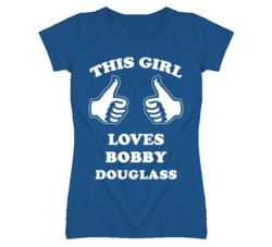 Bobby Douglass Kansas Sports This Girl Loves T Shirt