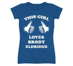Brody Eldridge Kansas Sports This Girl Loves T Shirt