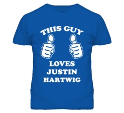 Justin Hartwig Kansas Sports This Guy Loves T Shirt
