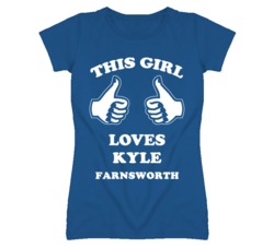 Kyle Farnsworth Kansas Sports This Girl Loves T Shirt