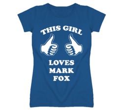 Mark Fox Kansas Sports This Girl Loves T Shirt