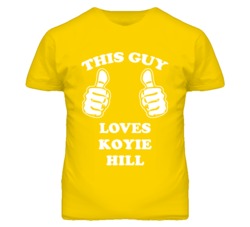 Koyie Hill Kansas Sports This Guy Loves T Shirt
