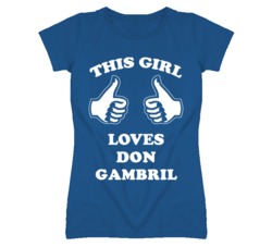 Don Gambril Kansas Sports This Girl Loves T Shirt