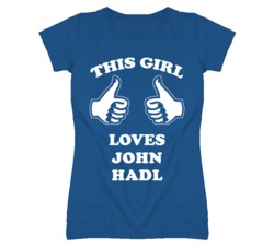 John Hadl Kansas Sports This Girl Loves T Shirt