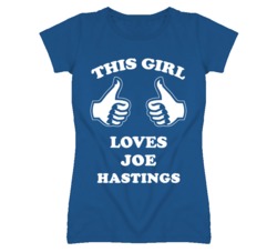 Joe Hastings Kansas Sports This Girl Loves T Shirt