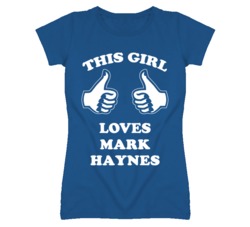 Mark Haynes Kansas Sports This Girl Loves T Shirt