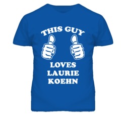 Laurie Koehn Kansas Sports This Guy Loves T Shirt