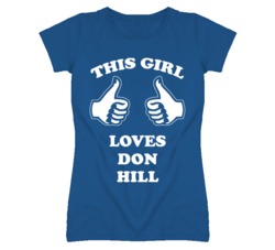 Don Hill Kansas Sports This Girl Loves T Shirt